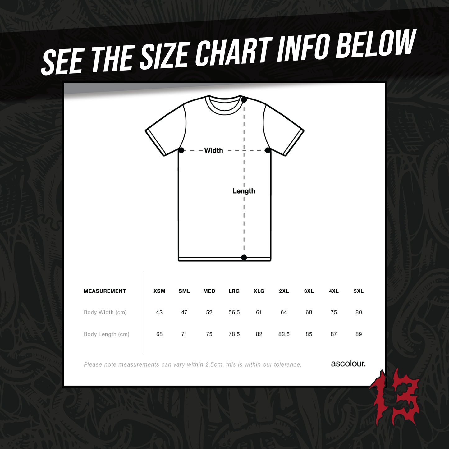 BT 13 Years Anniversary Tee
