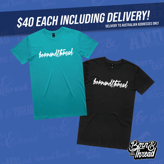 BT Script Logo Tee