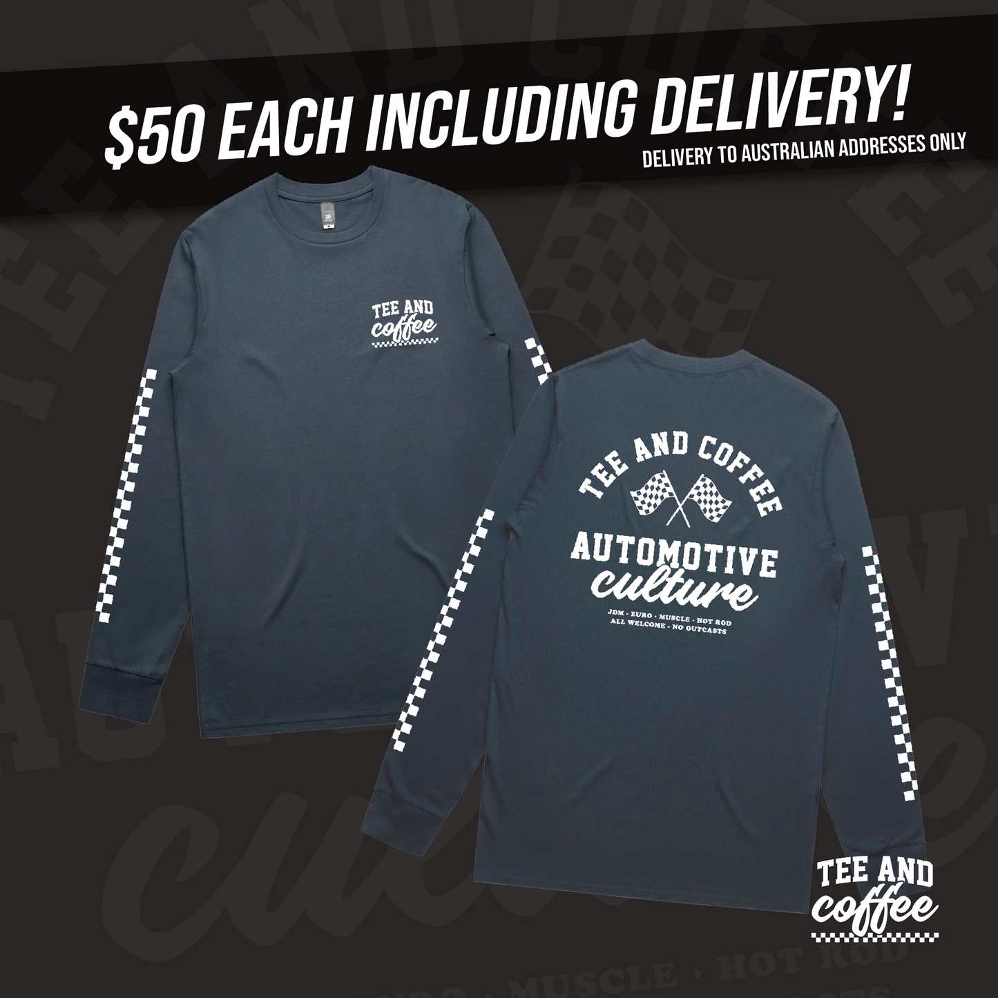 BT Tee & Coffee 2 Long Sleeve Tee