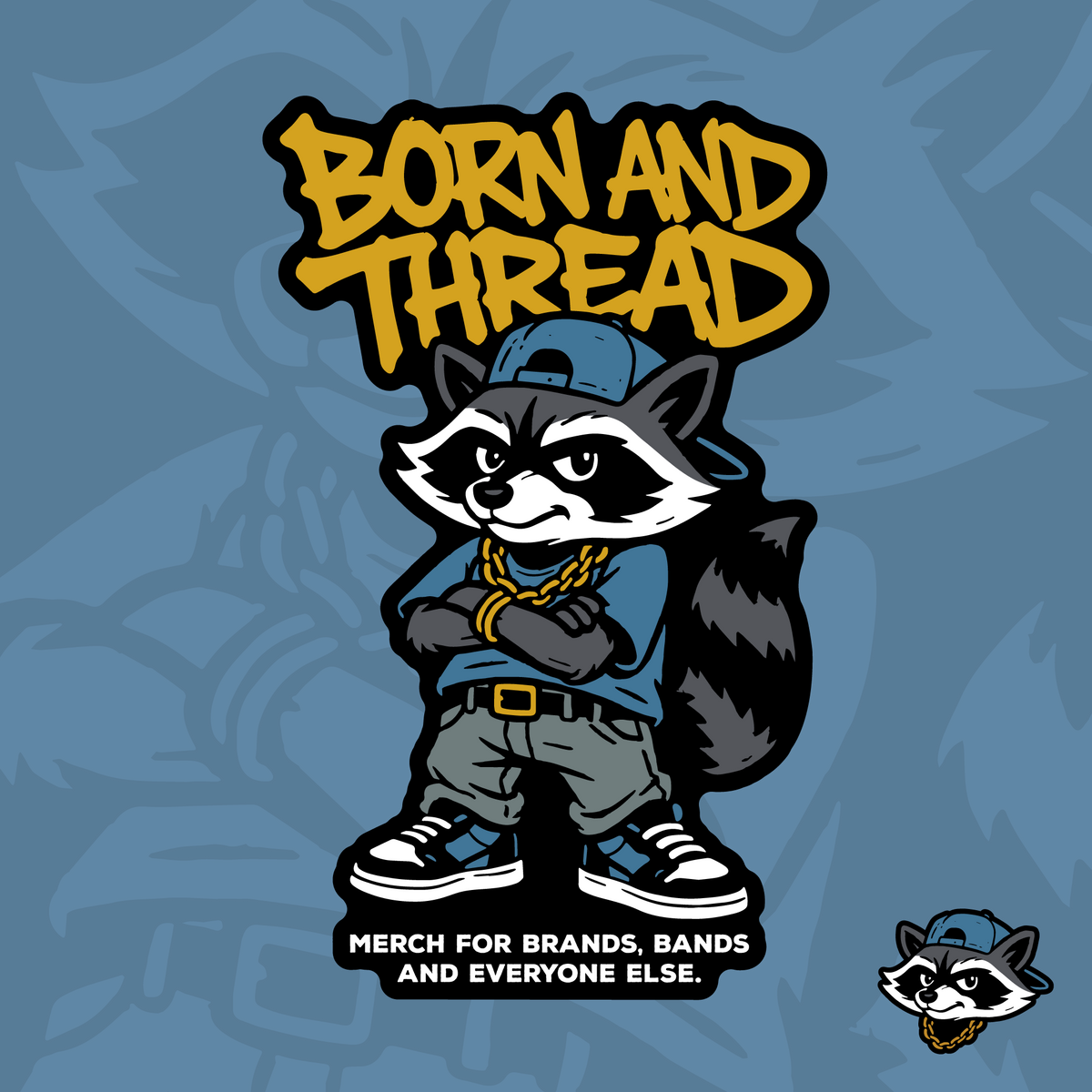 Thread Born BT Trash Panda Tee – Born and Thread Tees
