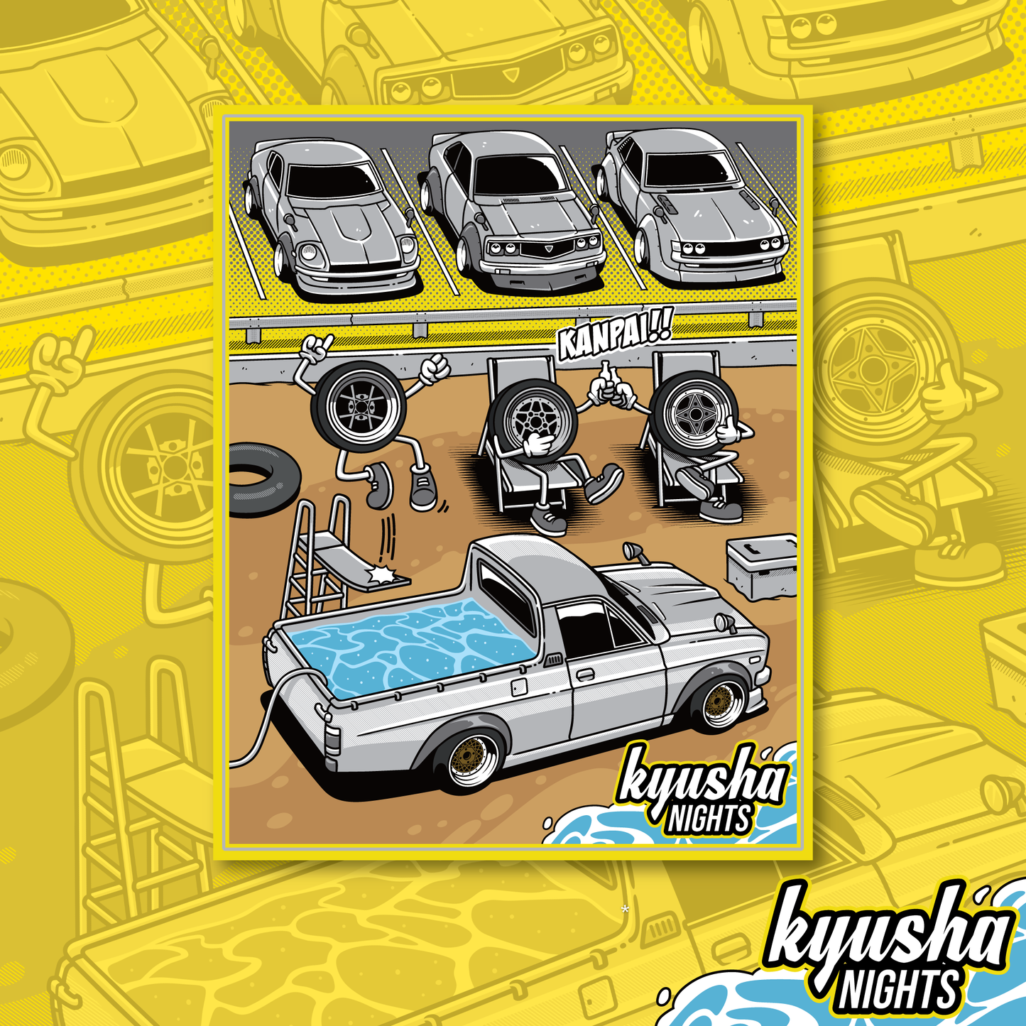 BT  Kyusha Nights Tee