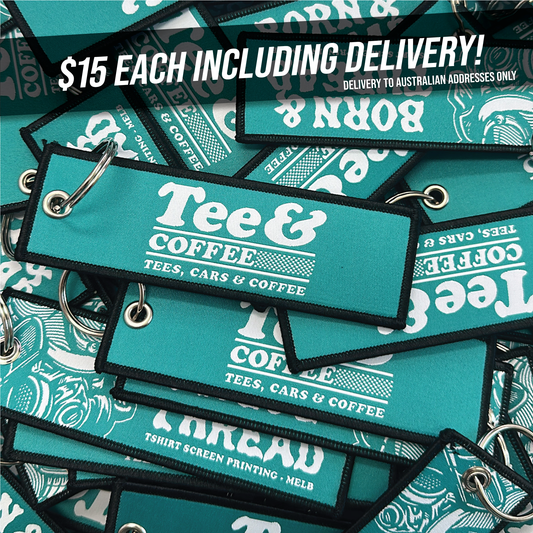 Tee & Coffee - Flight Tag Key ring